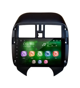 

Allways 9" IPS Screen Android 9.0 Octa-core Ram 2GB Rom 32GB Car Multimedia for Nissan Sunny 2008-2015 with 2.5D Touch Screen
