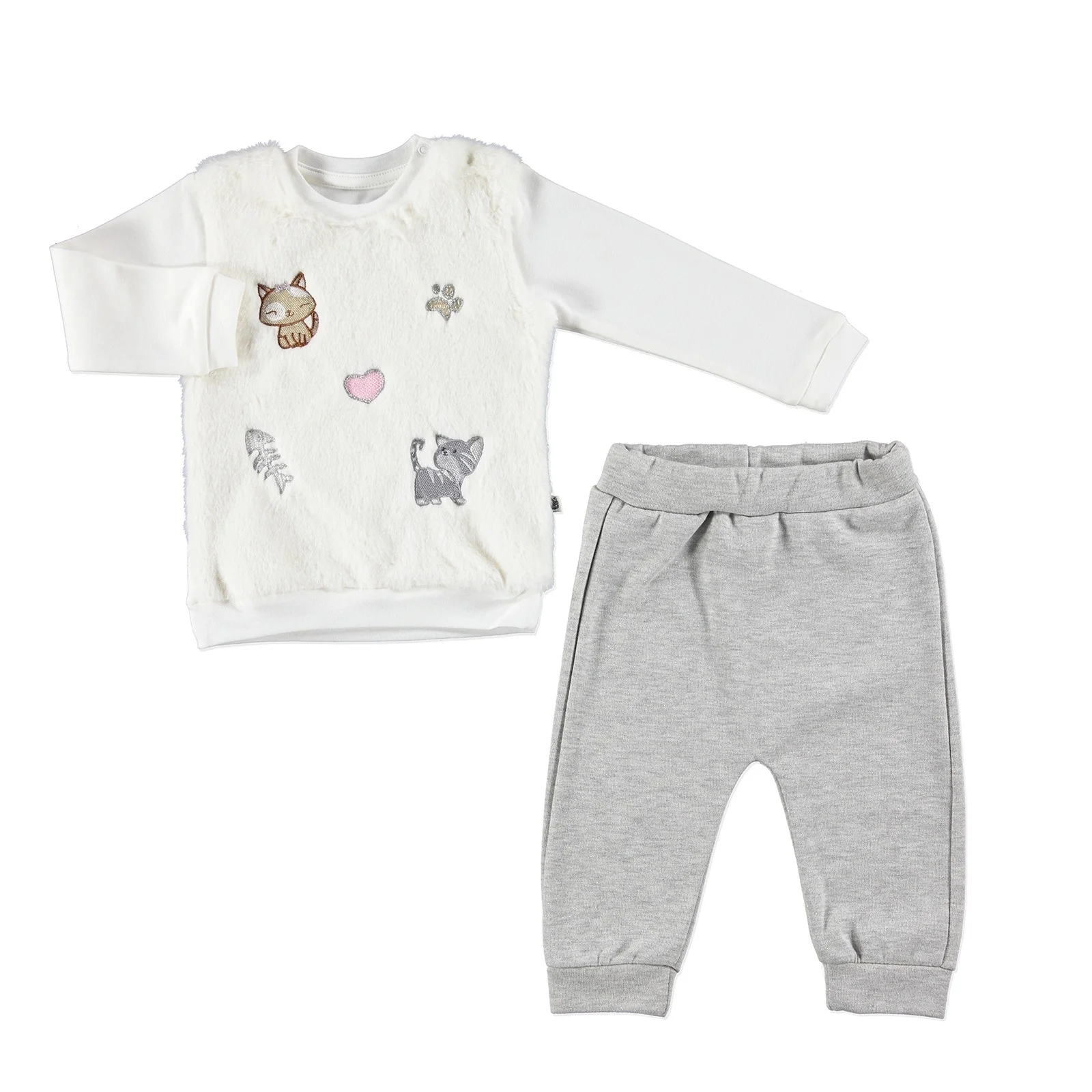Ebebek Mymio Kitty/комплект из 2 предметов для девочек: свитер тюля и брюки |
