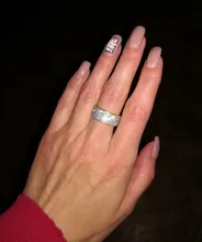 Anillo de acero de estilo Retro Vintage para mujer, joyería de 5 fila de cristales transparentes, anillos de boda de compromiso de acero inoxidable a la moda, gran oferta