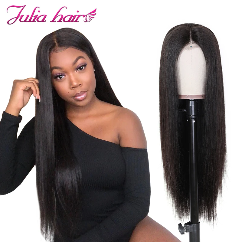 Ali Julia Hair13×4 13 × 6 прозрачные кружевные передние человеческие волосы парики для женщин бразильские прямые волосы парик 150% 180% плотность Remy