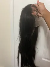 13x 4/13x6 frente de encaje pelucas de cabello humano Pre arrancado brasileño recto peluca con malla Frontal 34 pulgadas peluca Frontal de encaje cierre 4x4 peluca