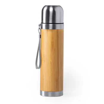 

Thermos 420 ml Bamboo Stainless steel 146603