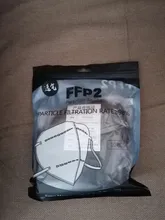 Máscara facial y para la boca con filtro CE FFP2, 6 capas, fpp2, PM2.5, 95%, antipolvo, estándar de la UE, Negro, Rosa, blanco y gris