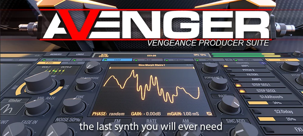 VPS Avenger (Win) VST, para fabricantes y beammakers