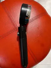 ZhangJi, cuidado de la piel, alta presión, agua purificada, cabezal de ducha de 3 modos reemplazable, elemento de filtro de algodón PP, boquilla de lluvia rociadora