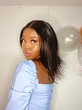 Cara de póquer 28 30 40 pulgadas recto 13x4 frente de encaje pelucas de cabello humano Pre arrancado brasileño encaje Frontal pelucas para mujeres negras Remy