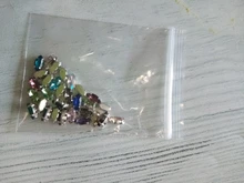 Claw-Button Garment-Accessories Beads Glass-Stone Navette Jewels Crystal Rhinestone Flatback