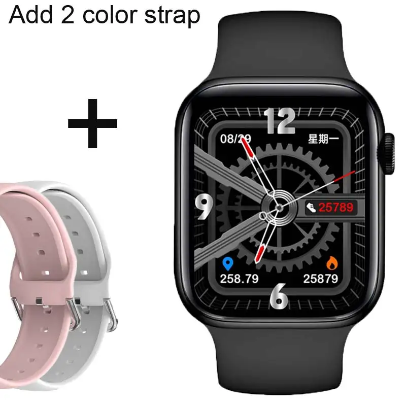 IWO Smart Watch Men Series 7 Wireless Charge Smartwatch Women Heart Rate Watches Bluetooth Call Fitness Tracker For Android IOS 