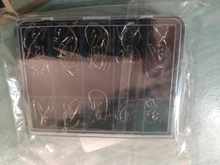 Fishing-Hooks-Set Sea-Tackle Pet-Accessories Carbon-Steel 100pcs/Box Barbed-Carp 10-Sizes