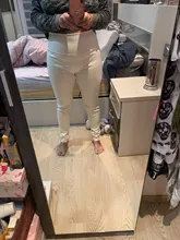 Y2K-pantalones pitillo elásticos de piel sintética para mujer, pantalón Sexy ajustado de terciopelo y cuero PU para otoño e invierno, 7172