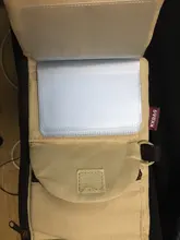 Cartera corta de tela de algodón para mujer, monedero multifunción de gran capacidad, color gris y azul, 2020