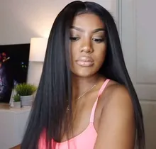 Luvin recta barato 28 30 32 40 pulgadas brasileño de Remy extensiones de pelo ondulado Color Natural 100% extensiones de cabello humano doble dibujado