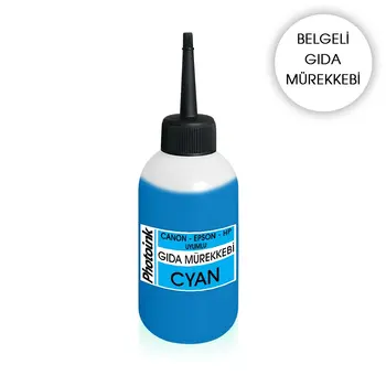 

Canon/HP COMPATIBLE 100 ml. BLUE FOOD Ink