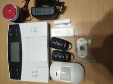 Sistema de alarma para el hogar, kit de sensor de sirena con control remoto, aplicación Android con cable e inalámbrico, LCD de seguridad, PSTN, Wifi y gsm