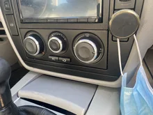 Aluminum Alloy Air Conditioning Knob AC Knob Heat Control Button for volkswagen VW Passat