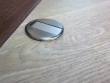 Hardware Stops Door-Stopper Furniture Magnet-Door Toilet Stainless-Steel Hidden YUTOKO