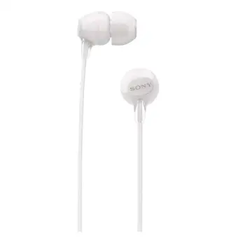 

Sporting wireless headphones SONY WI-C300, with Stamina mode, NFC/Bluetooth. Color WHITE