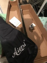 Aiersi-ukelele de caoba de 21 pulgadas, Soprano, gecko, instrumento musical de regalo, mini guitarra hawaiana de 4 cuerdas