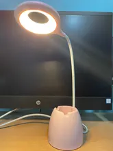 Bracket-Pen-Holder Desk-Light Table-Lamp Dimming Touch-Night-Light Learning-Multi-Function