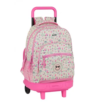 

BACKPACK GDE. C/wheels COMPACT removable SMILEY WORLD GARDEN