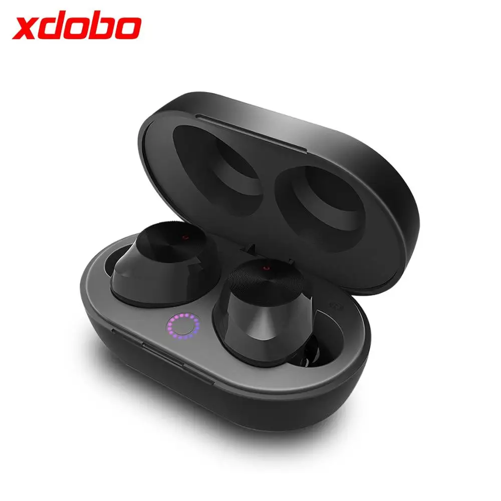 XDOBO TWS 9 Mini беспроводные Bluetooth наушники с микрофоном спортивные вкладыши зарядным