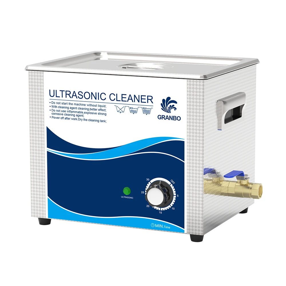 Granbo 360w 10l Stainless Ultrasonic Gun Cleaner With Timer Ultrasound