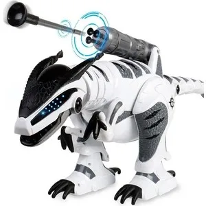 Le Neng Toys Радиоуправляемый интерактивный динозавр(стреляет присосками)- K9