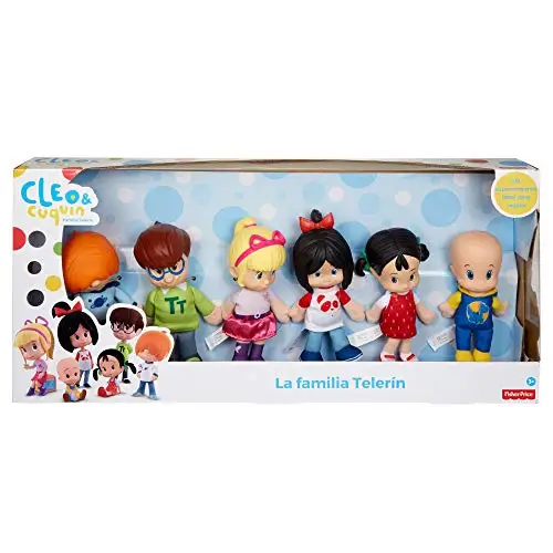 Mattel FNJ33 - E Cleo & Cuquin Pack de hermanos muñecos de la Familia Telerín 