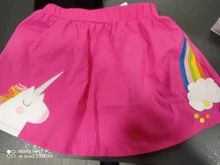 Skirts Unicorn Baby-Girl Color Little-Maven Lolita Mini School Kids Cotton Denim Summer
