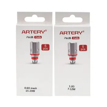

Resistenza Artery PAL II 2 Coil 1,2 Mesh 0,6ohm 5 Pezzi Bobina ORIGINALE