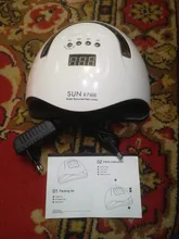 Lámpara de uñas LED UV de 120W, secador de uñas de secado rápido, para manicura y pedicura, Salón Profesional de manicura, 57 LED