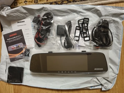 Отзыв о товаре Комбо-устройство Marubox M680R, Видеорегистратор с сигнатурным радар-детектором, Многофункциональное устройство - зеркало заднего вида со встроенным видеорегистратором, радар-детектором и GPS-информатором, WiFi, 7