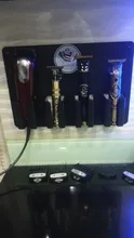 Soporte para cuchillas eléctricas para el cabello para estación de barbería, accesorio resistente al calor para afeitadora y máquina para cortar pelo
