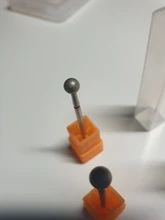 Fresas de diamante para manicura, accesorios de herramientas de pulido de Gel, 1 Uds.