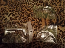 1 pieza en forma de arco de plata brillante básicos del marco del monedero del Metal beso Cierre de broche DIY accesorios bolsa/6,5/8,5/10,5/12,5/15,5 CM