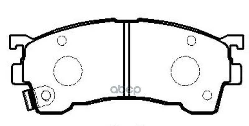 Колодки Тормозные Дисковые Передние Mazda 626 1.8-2.5/2.0d/Xedos 6 1.6 16v/2.0 92 Ckmz-3 Ctr арт. CKMZ-3