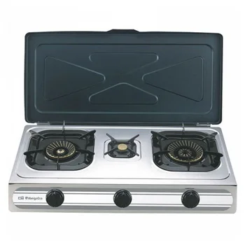 

gas stove Orbegozo FO3500 Stainless steel (3 Stoves)