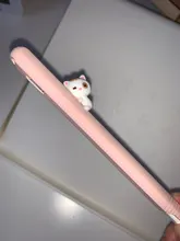 Cute Cat Silicone Protective Case Pouch Cap Holder Nib Cover For Apple Pencil 2