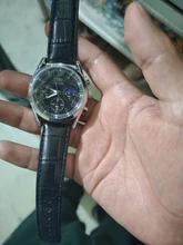 Relojes de lujo de cuarzo de los hombres relojes correa de cuero impermeable 30M de los hombres de moda gratis reloj con envío para hombres reloj con encendedor