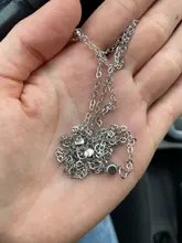 Colgante de cristal dorado para mujer, collar largo sin espalda, de alta calidad, 1 unidad