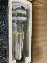 Drain-Stopper Overflow Lavatory Oil-Rubbed Pop-Up Chrome Black Antique Basin with Bronze