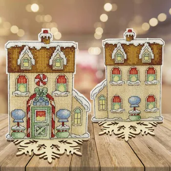 

59-T set for creativity crystal art series 'fairy' gingerbread house.