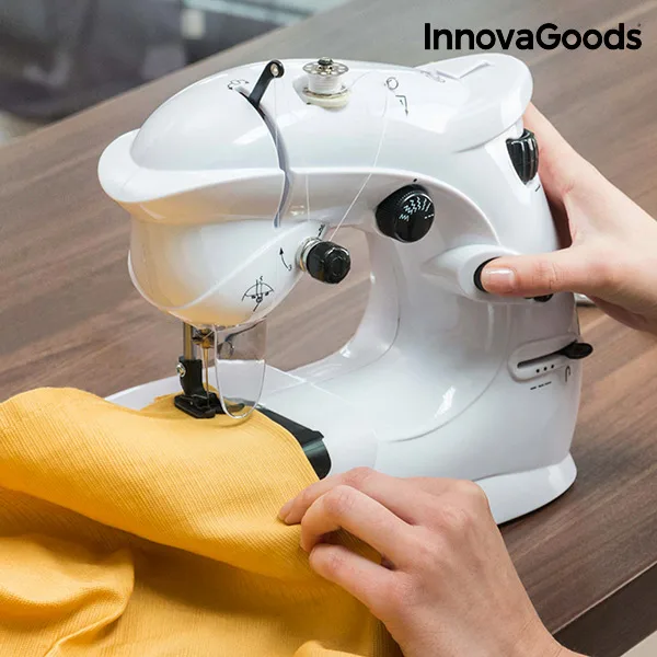 InnovaGoods компактная швейная машинка 6 V 1000 мА белый
