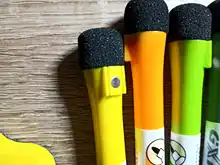 1 Set aula de la escuela suministros magnético borrable plumas de pizarra blanca marcadores seco goma de borrar las páginas de los niños dibujo de marcadores