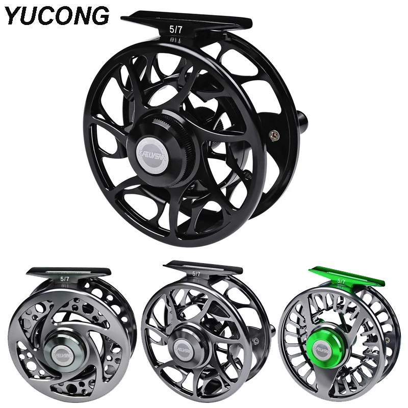 YUCONG Fly Fishing Reel 5/7 7/9 9/10 WT Fly Fishing Wheel Aluminum Fly