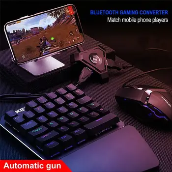 

Original PUBG Mobile Gamepad Controller Gaming Keyboard Mouse Converter For Android ios Phone IPAD Bluetooth 4.1 Adapter Free