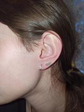 Pendientes de plata de ley 925 con forma de rayo para mujer, joyería Simple, accesorios