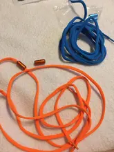 1 par No atar cordones ronda Cordones elásticos para zapatos para niños y adultos zapatillas de deporte cordón rápido cordones para perezosos multicolor cordones