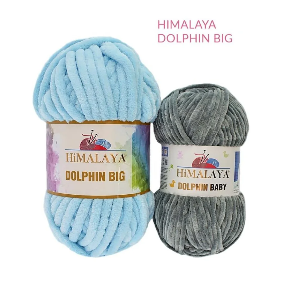Himalaya Dolphin BIG Yarn 4 Balls/LOT 4x200g (Free Shipping!!) Super Bulky Thick Knitting Crochet Velvet Chenille Wool Amigurumi | Дом и сад
