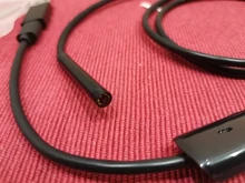 Cámara endoscópica flexible IP67, impermeable, cable flexible de 1 o 2 m, diámetro de 5.5 o 7 mm, boroscopio para inspección de instalaciones húmedas, para Android o PC portátil, 6 luces LED, ajustable